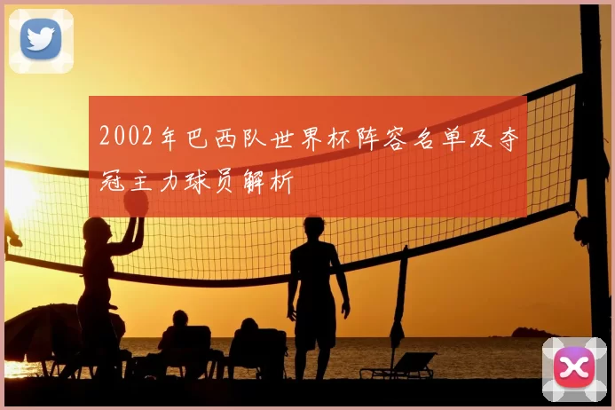 2002年巴西队世界杯阵容名单及夺冠主力球员解析